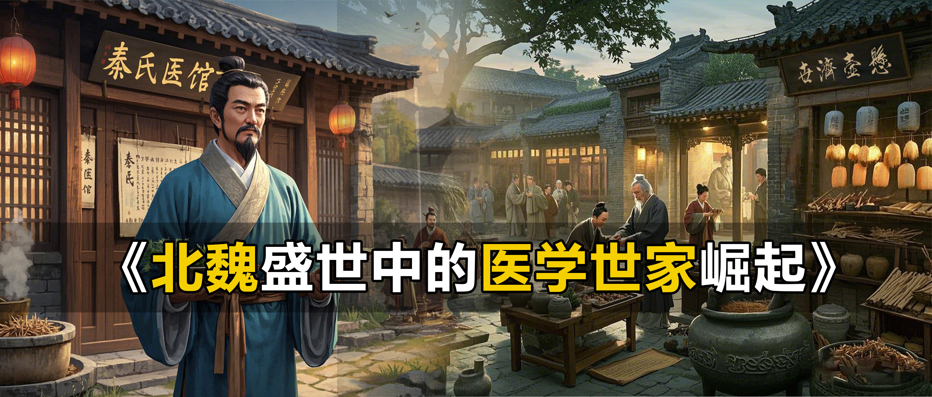 北魏盛世：邯郸秦氏医学世家的崛起